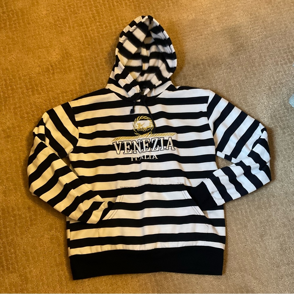 Venezia Italia Striped Sweatshirt